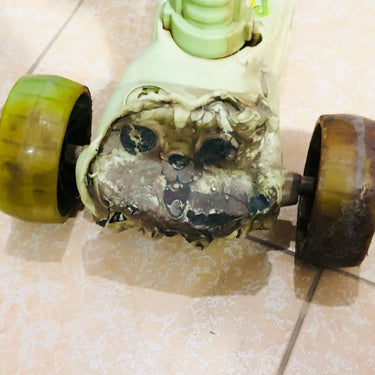 Kids Bunny Scooter Without Handle - Major Fault Green